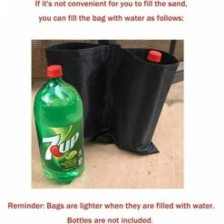 Sac De Lestage Robuste De Qualité Industrielle Avec Coutures Doubles Pour Auvent De Tente Dépliable Noir -Promos Garde Plante Boutique 69277739 4