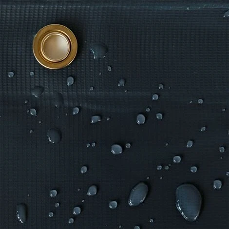 TECPLAST Toile Pergola Gris Anthracite 3x4 M 506PR - Qualité 5 Ans - Bâche Pergola Ou Tonnelle étanche En PVC Pour Terrasse 7 TECPLAST Toile Pergola Gris Anthracite 3x4 M 506PR - Qualité 5 Ans - Bâche Pergola Ou Tonnelle étanche En PVC Pour Terrasse – Image 5