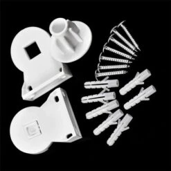 Fixations De Store Enrouleur - Supports De 25 Mm Pour Réparation De Stores Roulants - Kit De Réparation - Accessoires Pour Réparation De Rideaux Avec Chaîne Perlée Et Vis Pour Fenêtres，Superma -Promos Garde Plante Boutique 69713039 2