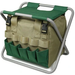 ELLE Tabouret à Outils De Jardinage, Tabouret à Outils De Jardinage Pliant Avec Sac De Rangement Amovible, Cadeau De Jardinier -Promos Garde Plante Boutique 69753358 4