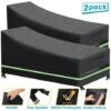Lot De 2 Housses De Bain De Soleil Avec Velcro, Imperméable, Coupe-vent, Anti-UV, Housse En Tissu Oxford 600D Pour Bain De Soleil, Transat De Jardin, Transat, 210 X 75 X 45-80 Cm -Promos Garde Plante Boutique 71159378 1