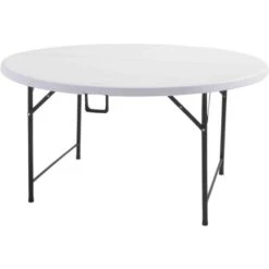 Table Pliante Ronde 8 Personnes REKKEM -Promos Garde Plante Boutique 71909950 4