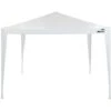 Tonnelle De Jardin 3x3m - 9m² - Protection UV 50+ - Structure En Acier - Blanc - MaxxGarden