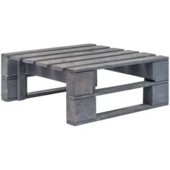 Repose-pied Palette De Jardin Bois Gris