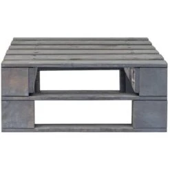 Repose-pied Palette De Jardin Bois Gris 9 Repose-pied Palette De Jardin Bois Gris -Promos Garde Plante Boutique 73771814 3