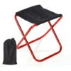Tabouret Pliant Portable Léger Extérieur Mini Chaise De Camp Pliable Avec Sac De Transport, Rouge -Promos Garde Plante Boutique 74957692 1