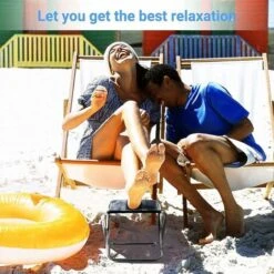 Tabouret Pliant Portable Léger Extérieur Mini Chaise De Camp Pliable Avec Sac De Transport, Rouge -Promos Garde Plante Boutique 74957692 4