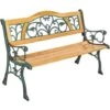 Banc De Jardin KATHI 2 Places 124 X 60 X 83 Cm - Banc Exterieur, Mobilier De Jardin, Meuble De Jardin