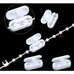 20 Mètres Liens Chane De Fond Aveugle Verticale Avec 5 Pièces Connecteurs De Chane En Plastique Pour Lattes 89 Mm, Fermoir De Chanette Accessoires Pour Rideau à Lamelle Verticale -Promos Garde Plante Boutique 75244935 4