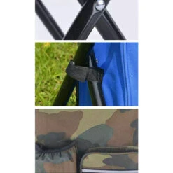 GP Sac à Dos De Siège Pliant Chaise De Camping Tabouret Sac à Dos Avec Sac De Pique-nique Isotherme, Sac Isotherme Tabouret De Pêche Portable Randonnée Sac à Dos Multifonctionnel Pour La Plage De Voyage -Promos Garde Plante Boutique 75563918 3