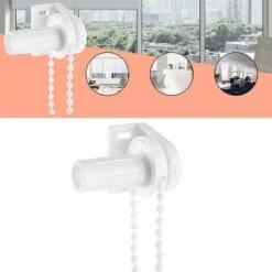 Ensemble D'embrayage Monobloc Chaîne De Store Enrouleur Perles Réglables Pour Pare-soleil 17mm Kit D'accessoires Support De Roue D'embrayage Kit De Réparation De Poulie Latérale BF -Promos Garde Plante Boutique 75690989 5