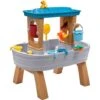 Step2 Rain Showers Splash Tub Table D'eau Avec 10 Accessoires Table De Jeu Enfant A Eau Table D'activité Pour Le Jardin En Gris & Marron -Promos Garde Plante Boutique 76240993 1