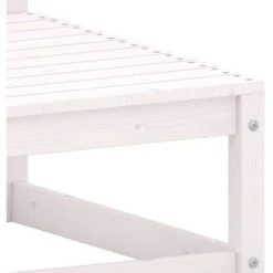 Repose-pied De Jardin 70x70x30 Cm Blanc Bois De Pin Solide 10 Repose-pied De Jardin 70x70x30 Cm Blanc Bois De Pin Solide -Promos Garde Plante Boutique 76460615 4