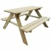 Nova Table De Pique-nique Pour Enfants 89 X 89-6 X 50-8 Cm En Bois De Pin 2 Nova Table De Pique-nique Pour Enfants 89 X 89-6 X 50-8 Cm En Bois De Pin -Promos Garde Plante Boutique 77392866 1