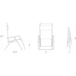 Fauteuil Relax De Jardin Pliable LAFUMA MOBILIER, RT2 -Promos Garde Plante Boutique 79477890 3