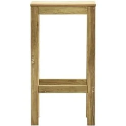 Lot De 4 Tabourets De Bar De Jardin Moderne Bois De Pin Imprégné,40 X 36 X 75 Cm 9 Lot De 4 Tabourets De Bar De Jardin Moderne Bois De Pin Imprégné,40 X 36 X 75 Cm -Promos Garde Plante Boutique 82090301 3