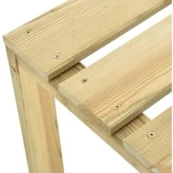 Lot De 4 Tabourets De Bar De Jardin Moderne Bois De Pin Imprégné,40 X 36 X 75 Cm 11 Lot De 4 Tabourets De Bar De Jardin Moderne Bois De Pin Imprégné,40 X 36 X 75 Cm -Promos Garde Plante Boutique 82090301 5