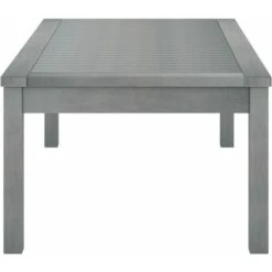Table D'extérieur,patio - Moderne Table Basse 100x50x33 Cm Gris Bois D'acacia Solide FR7245 -Promos Garde Plante Boutique 82100038 3