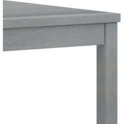 Table D'extérieur,patio - Moderne Table Basse 100x50x33 Cm Gris Bois D'acacia Solide FR7245 -Promos Garde Plante Boutique 82100038 5