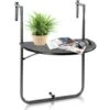SWANEW Table De Balcon Table Suspendue Balcon 60x40cm Table Suspendue Pliable 20KG Balcon Table Suspendue -Promos Garde Plante Boutique 82161242 1