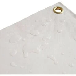 TECPLAST Toile Pergola Blanc Crème 4x5 M 640PR - Qualité 8 Ans - Bâche Pergola Ou Tonnelle étanche En PVC Pour Terrasse -Promos Garde Plante Boutique 82162212 3