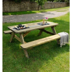 ROBUSTE - Table Pique-nique - L. 180 Cm -Promos Garde Plante Boutique 8230049 3