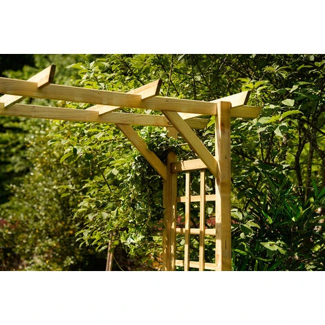 Pergola VALERIANE - Droite - L. 210 X P. 72 X H. 214,5 Cm 5 Pergola VALERIANE - Droite - L. 210 X P. 72 X H. 214,5 Cm – Image 3