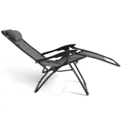 Lot De 2 Fauteuils De Jardin Inclinables Relax Gris Anthracite -Promos Garde Plante Boutique 83732250 5