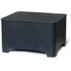 Table Basse Coffre De Rangement De Coussins Extérieur Jardin Terrasse Raffaello
