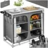 Meuble De Camping 2 Compartiments 6 étagères - Meuble De Rangement Cuisine, Cuisine De Camping, Equipement Camping -Promos Garde Plante Boutique 8447412 1
