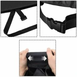 Housse Pour Mobilier De Jardin Housse Pour Chaise Longue De Jardin Avec Grilles D'aération. Housse De Chaise Longue Imperméable Housse Bain De Soleil Tissu Oxford 210D (208x76x41/79CM) (Gris) -Promos Garde Plante Boutique 85563289 5