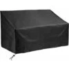 Housse De Protection Pour Banc De Jardin 3 Places, Housse De Banc Extérieure Imperméable En Tissu Oxford 210D Housse De Protection Anti-UV Pour Banc Fauteuil Housse De Banc (164x66x63 / 89cm) -Promos Garde Plante Boutique 85777807 1