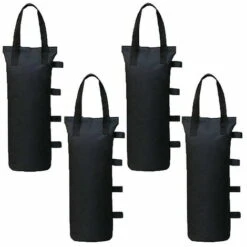 RHAFAYRE Lot De 4 Poids De Gazebo Pour Tonnelle Et Pavillon, Sac De Lestage Sable Pour Jambes, Tentes Pare-Soleil, Parasol