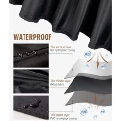 Housse De Protection Salon De Jardin,Bache De Protection Exterieur Salon De Jardin Imperméable,Housse De Canapés Housse De Table De Jardin,avec Corde Et Boucle Verrouillage,320x210x69cm -Promos Garde Plante Boutique 86602170 5