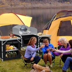 AUFUN Cuisine De Camping, Armoire De Camping Pliable Avec Cadre En Aluminium (174 X 46 X 110 Cm) 10 AUFUN Cuisine De Camping, Armoire De Camping Pliable Avec Cadre En Aluminium (174 X 46 X 110 Cm) -Promos Garde Plante Boutique 87110674 4