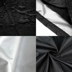 Housse De Protection Pour Canapé De Jardin - Imperméable - En Tissu Oxford 210D - Revêtement Argenté - Résistante Aux UV - 147 X 83 X 79 Cm，nior -Promos Garde Plante Boutique 87198673 3