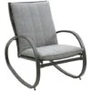 Fauteuil à Bascule Nevada Graphite - Hespéride -Promos Garde Plante Boutique 87948116 1