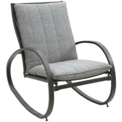 Fauteuil à Bascule Nevada Graphite - Hespéride