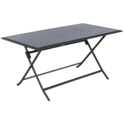 Table Azua Pliante Graphite 6 Places - Hespéride