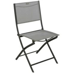 Lot De 4 Chaises De Jardin Pliantes Modula Galet & Graphite - Hespéride 9 Lot De 4 Chaises De Jardin Pliantes Modula Galet & Graphite - Hespéride -Promos Garde Plante Boutique 87949800 3