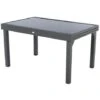 Table Piazza Extensible Verre Graphite 10 Personnes - Hespéride -Promos Garde Plante Boutique 87949901 1