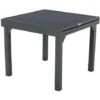 Table Extensible HESPERIDE Piazza Graphite 8 Places -Promos Garde Plante Boutique 87950006 1