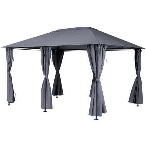 Tonnelle Santorini Ardoise - Hespéride 3 Tonnelle Santorini Ardoise - Hespéride