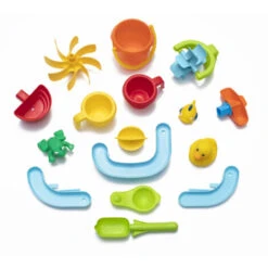 STEP2 Double Showers Splashs Table Sable Et Eau Deux Niveaux, Jeu D'eau Pour Plusieurs Enfants Facile à Construire Et Ranger Jeux D'Eau -Promos Garde Plante Boutique 88716670 3