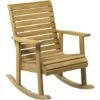 OUTSUNNY Fauteuil De Jardin à Bascule Rocking Chair Style Néo-rétro Bois Sapin Autoclave 1 OUTSUNNY Fauteuil De Jardin à Bascule Rocking Chair Style Néo-rétro Bois Sapin Autoclave -Promos Garde Plante Boutique 89201522 1