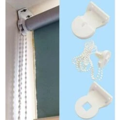 Fixations De Store Enrouleur - Supports De 25 Mm Pour Réparation De Stores Roulants - Kit De Réparation - Accessoires Pour Réparation De Rideaux Avec Chaîne Perlée Et Vis Pour Fenêtres，Superma -Promos Garde Plante Boutique 89384258 5