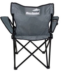Chaise De Camping - Chaise De Pêche - Pliante - Gris - MaxxGarden
