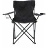 Chaise De Camping Pliante - Jusqu'à 100 Kg - Chaise De Pêche - Noir - MaxxGarden -Promos Garde Plante Boutique 89719562 1