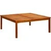 Table Basse De Jardin 110x110x45 Cm Bois Solide D'acacia 2 Table Basse De Jardin 110x110x45 Cm Bois Solide D'acacia -Promos Garde Plante Boutique 89827646 1