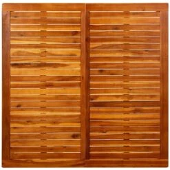 Table Basse De Jardin 110x110x45 Cm Bois Solide D'acacia -Promos Garde Plante Boutique 89827646 4